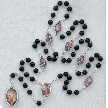 Seven Sorrows Chaplet black Rosary
