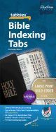 Bible Tabs: Old and New Testaments, Large Print