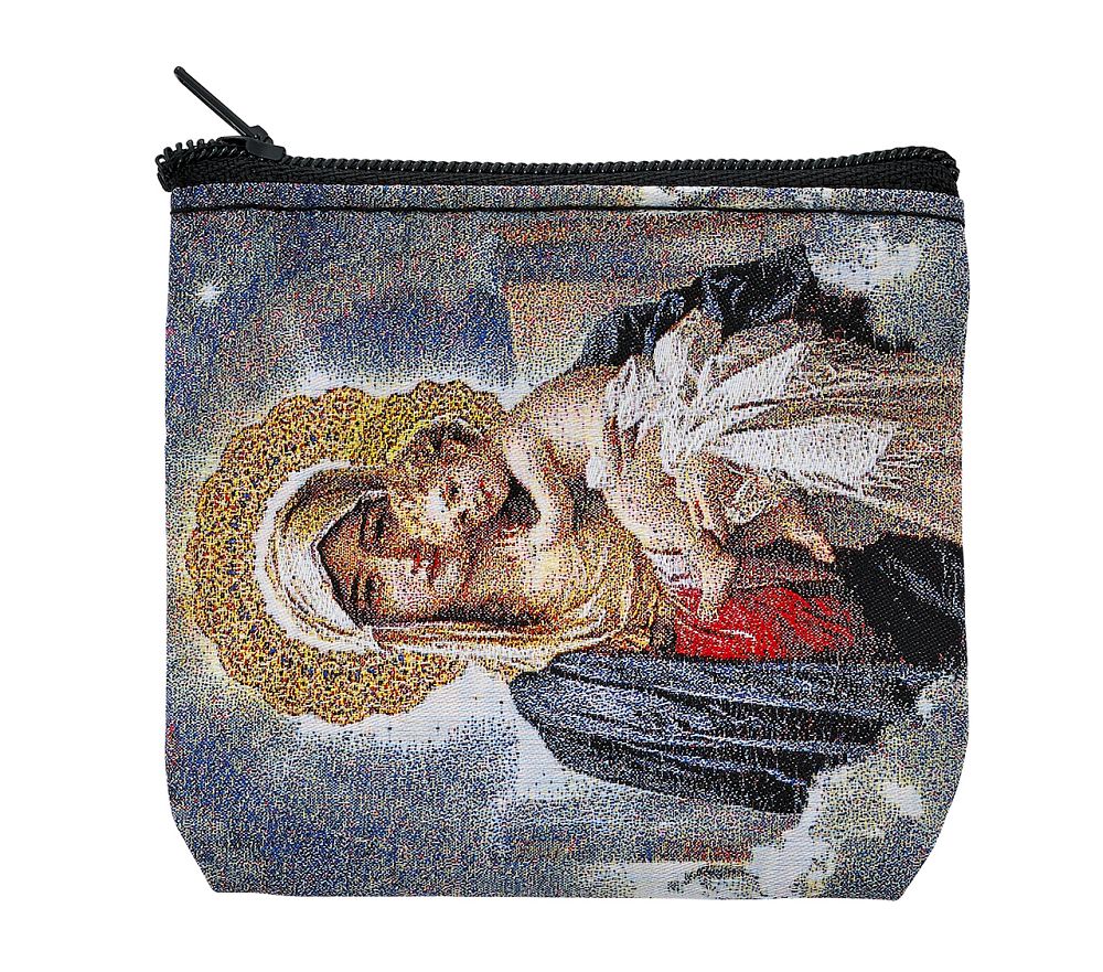 Mother & Child Rosary Case