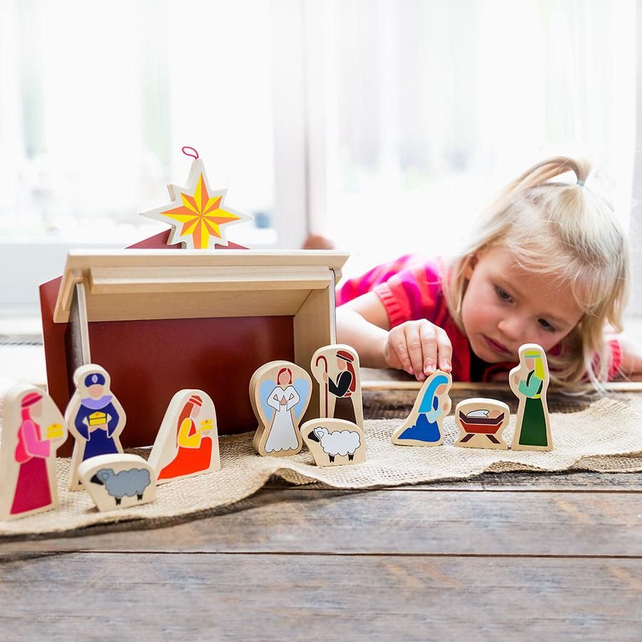 Star From Afar: Nativity set