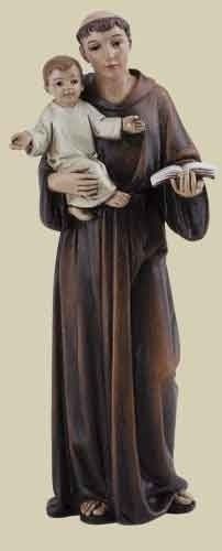 St. Anthony figurine, 4" tall