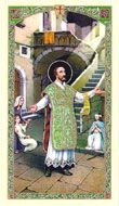 St. Valentine holy card