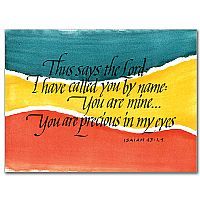 You are mine Birthday card 6045