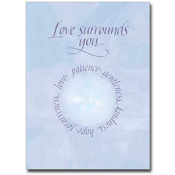 Sympathy card 5046