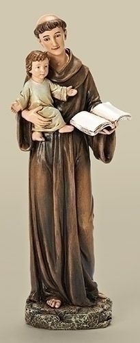 St. Anthony statue, 10" tall