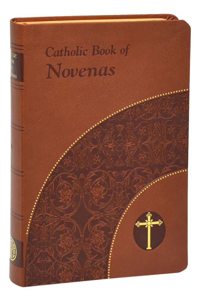 Catholic Book of Novenas, large print, Dura-Lux leather