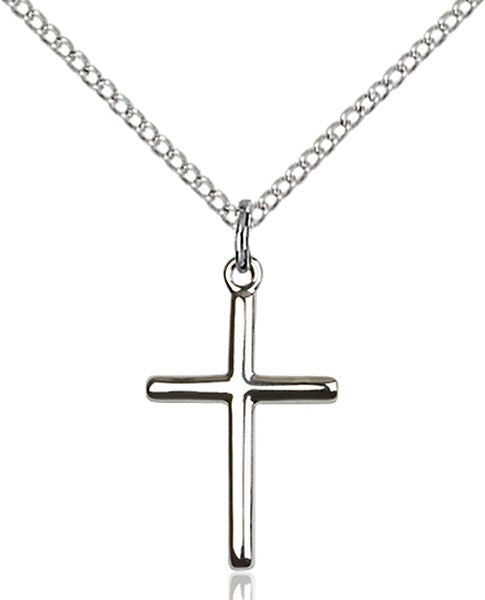 Cross medal 0017Y1, Sterling Silver