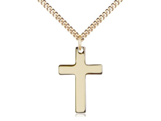 Cross medal 0110Y2, Gold Filled
