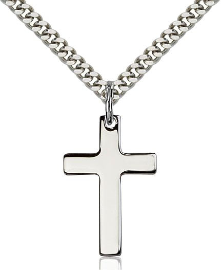Cross medal 0110Y1, Sterling Silver