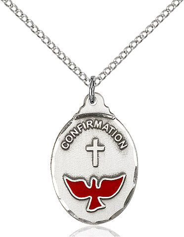 Confirmation medal 0599X1, Sterling Silver