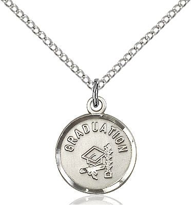 Graduation medal 0601Z1, Sterling Silver