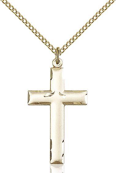 Cross medal 0624Y2, Gold Filled