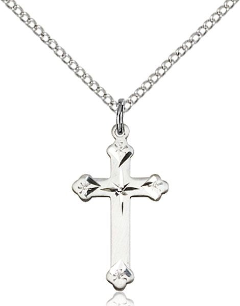 Cross medal 06671, Sterling Silver