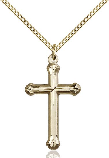 Cross medal 60222, Gold Filled
