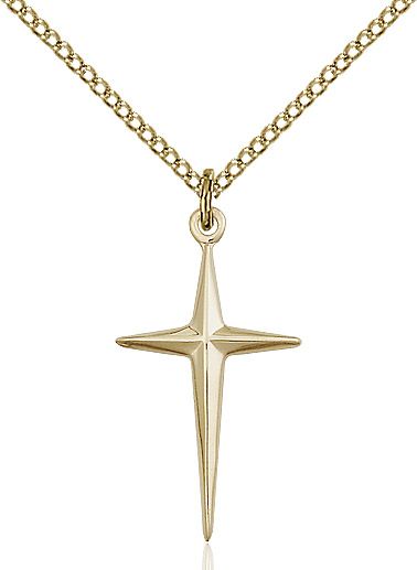Cross medal 60382, Gold Filled