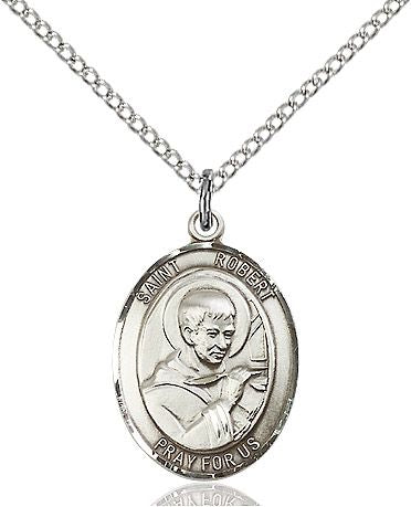 Saint Robert Bellarmine medal S0961, Sterling Silver