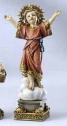 Divine Child of Jesus statue, 8" tall