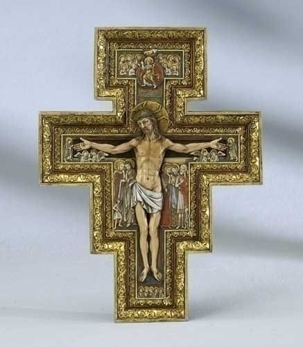San Damiano Cross, 10.75" tall
