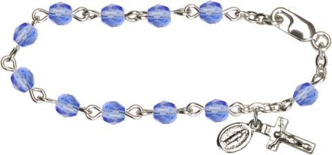 Sapphire Baby Bracelet