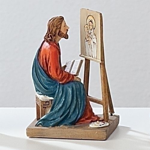 St. Luke figurine, 3" tall