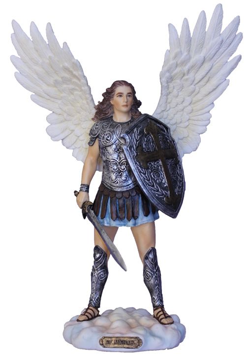 St. Michael statue, 11"