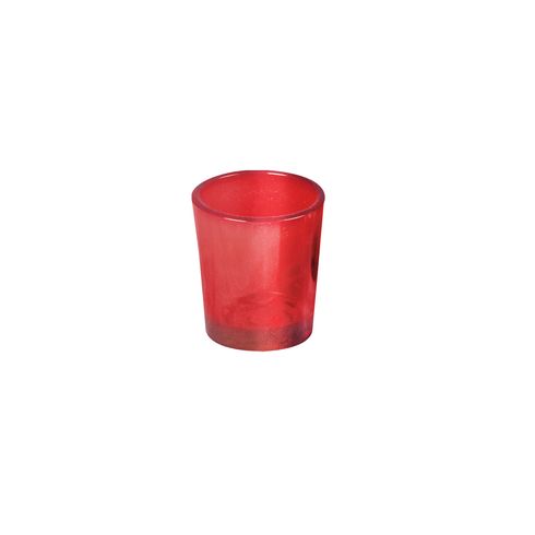 Votive Ruby Glass Votive Holder