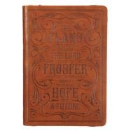 For I Know the Plans Jeremiah 29:11 Bible Verse Bible Verse Brown Inspirational Notebook