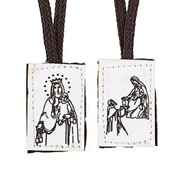 Vintage Wool-back Scapular
