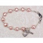 Pink Heart Bracelet