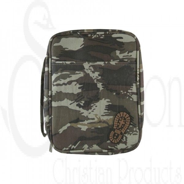 Camoflage Bible Cover, Medium size