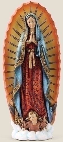 Our Lady of Guadalupe statue, 7.25" tall