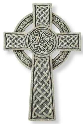Celtic Wall Cross, 9.5" tall