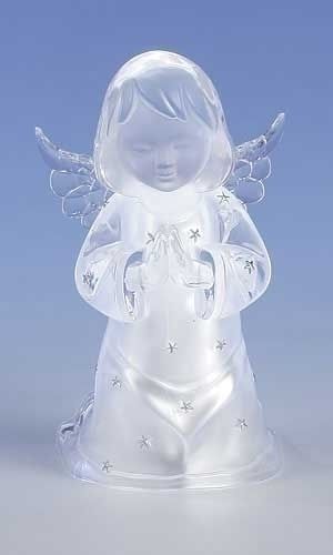 Praying Angel LED, 5.5" tall