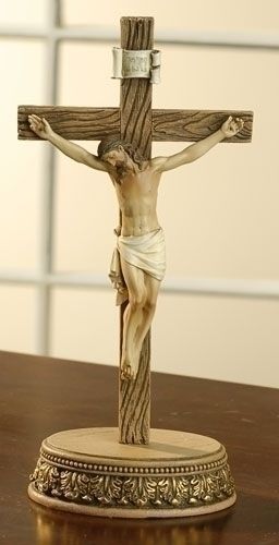 Crucifix, 2pc, 8.5" tall