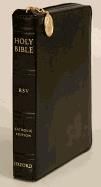Catholic Bible: RSV, Black Leather, Compact Edition, Zipper