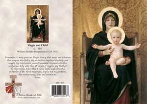 Virgin and Child card