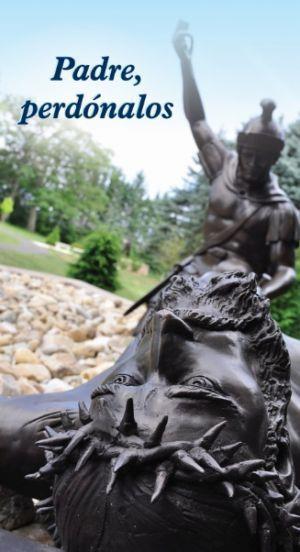 Father, Forgive Them holy card, Spanish