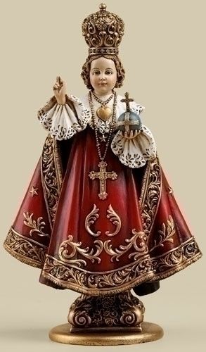 Infant of Prague statue, 6" tall