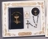 First Communion Missal Set, 5 pcs., Black
