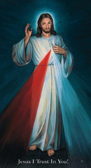 Divine Mercy Chaplet holy card