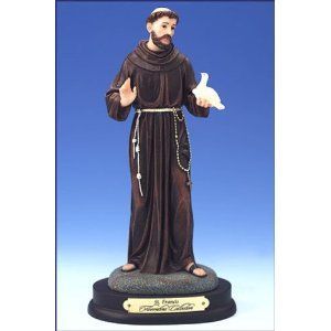 St. Francis statue, 12 in.