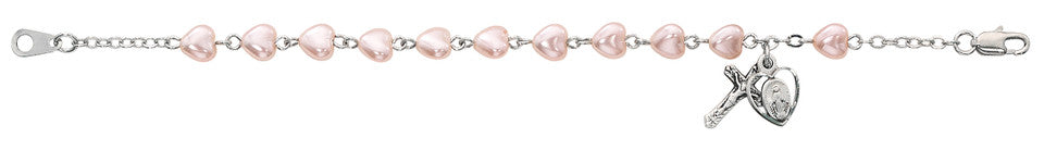Pink Heart Bracelet