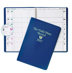 2027 Daily Mass Record Book