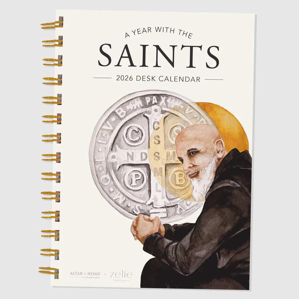 2026 Desk Calendar, A Year with the Saints