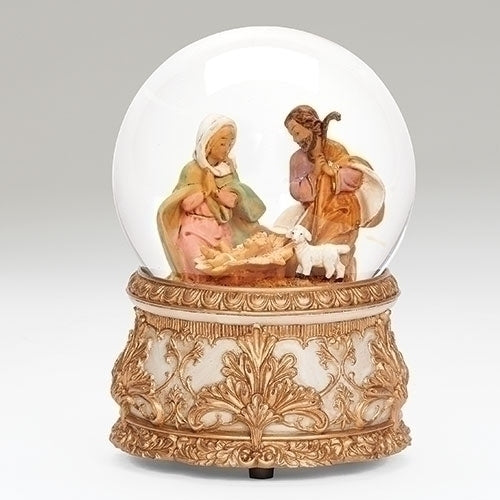 Holy Family Waterdome, Musical, 5.5" tall