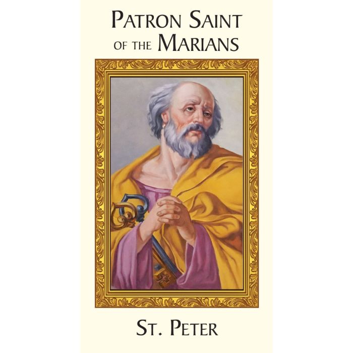 St. Peter: Patron Saint of the Marians card