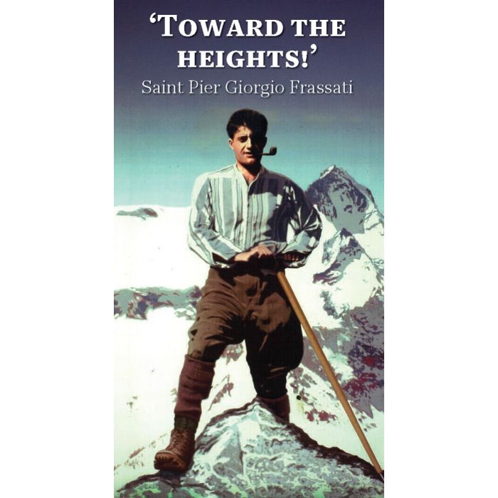 Toward the Heights!: prayer card