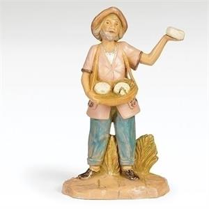 Lorenzo, a Cheese Peddler, 5" scale