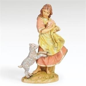 Elisha, a Shepherdess, 5" scale