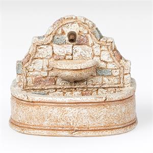 Wall Fountain with working water pump, 5" scale